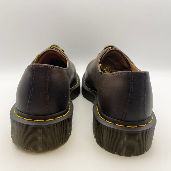 Dr. Martens Womens 1461 Bex Oxford Shoes EU 43 US 11 Dark Brown Leather NIB - Picture 9 of 12